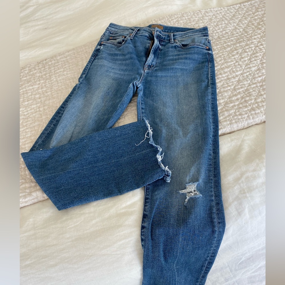 MOTHER denim jeans insider crop 27